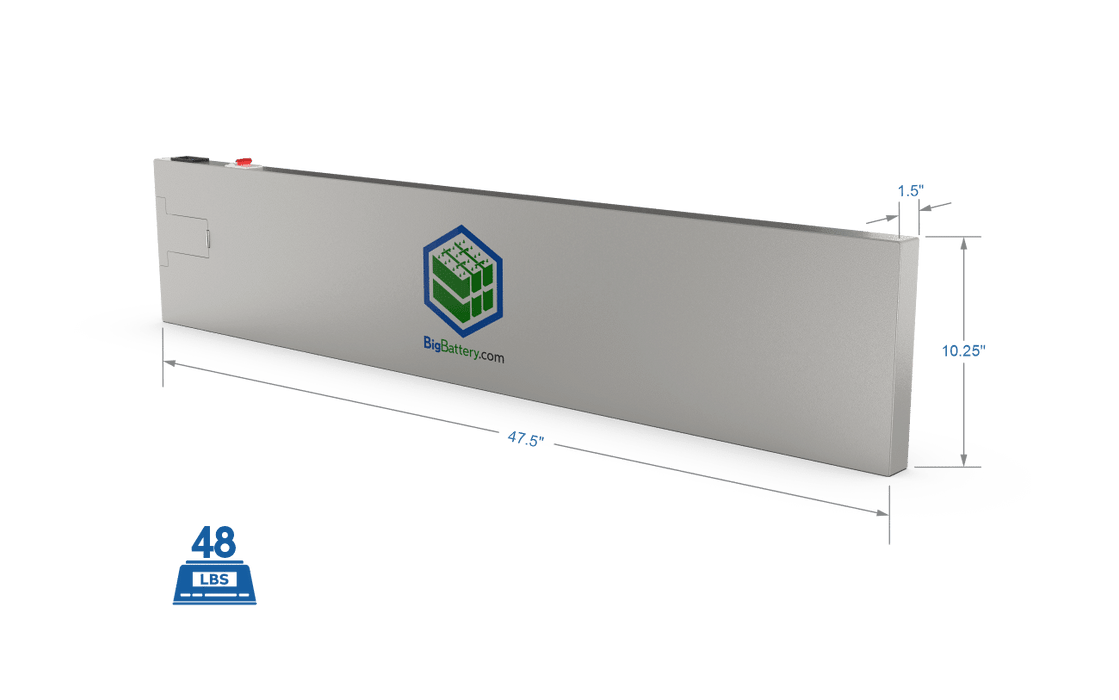 Big Battery 12V 2X RAZORBACK KIT – LiFePO4 – 276Ah – 3.52kWh