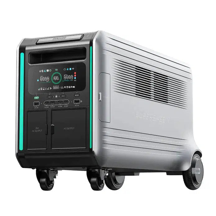 Zendure | SuperBase V4600 3600W 120/240V Power Station Kit | 9.2kWh Battery Storage