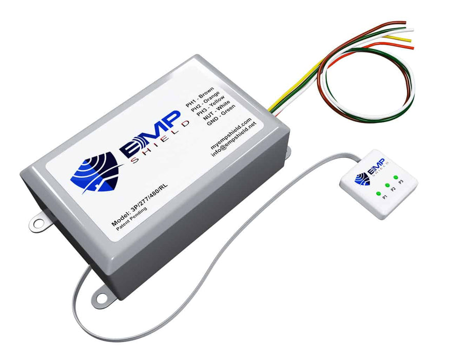 EMP Shield 3 Phase 277-480v Concealed Model With Remote LEDs
